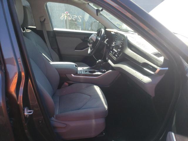 Photo 5 from auction – 2020 TOYOTA HIGHLANDER with VIN 5TDCZRAH7LS003135