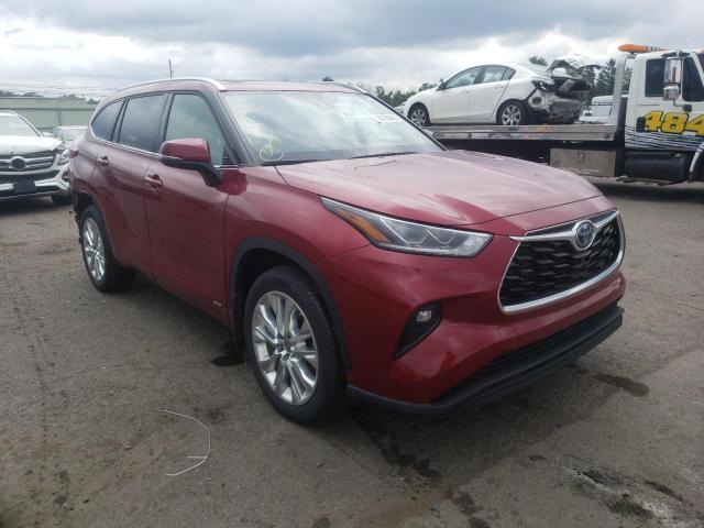 TOYOTA HIGHLANDER 2022 with VIN 5TDXBRCH4NS544553 - Photo from auction