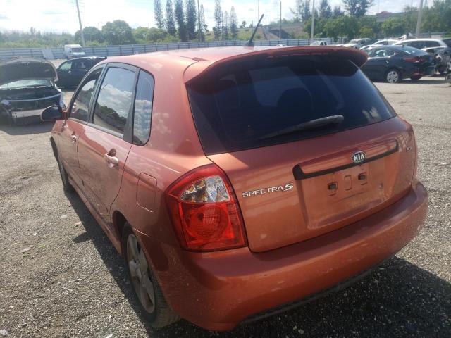 Photo 3 from auction – 2007 KIA SPECTRA5 S with VIN KNAFE161475000336