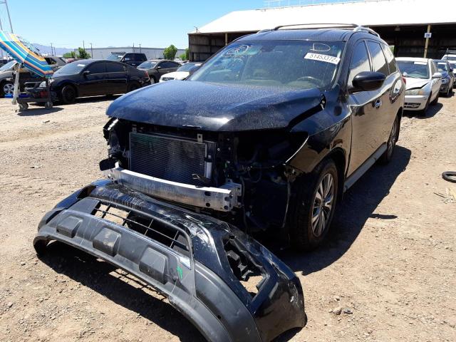 Photo 2 from auction – 2017 NISSAN PATHFINDER with VIN 5N1DR2MN5HC605498