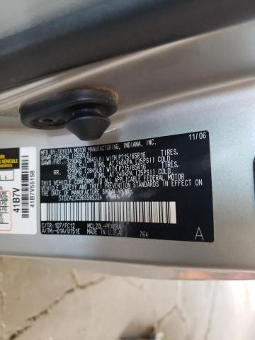 Photo 10 from auction – 2006 TOYOTA SIENNA CE with VIN 5TDZA23C96S585334