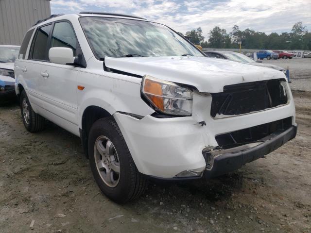 HONDA PILOT EXL 2007 with VIN 5FNYF28527B040282 - Photo from auction