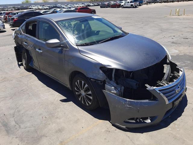 NISSAN SENTRA S 2015 with VIN 3N1AB7APXFL633574 - Photo from auction