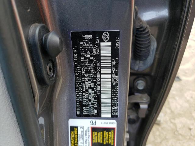 Photo 10 from auction – 2017 TOYOTA CAMRY LE with VIN 4T1BF1FK6HU452167