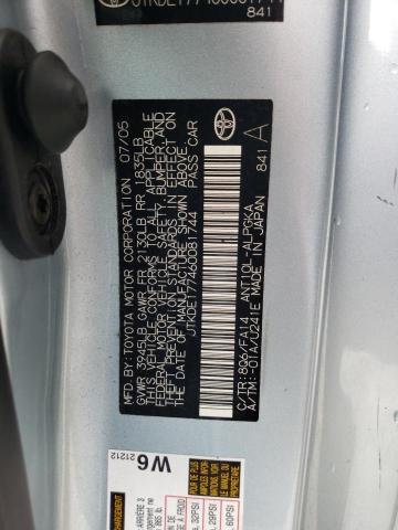 Photo 10 from auction – 2006 TOYOTA SCION TC with VIN JTKDE177460081744