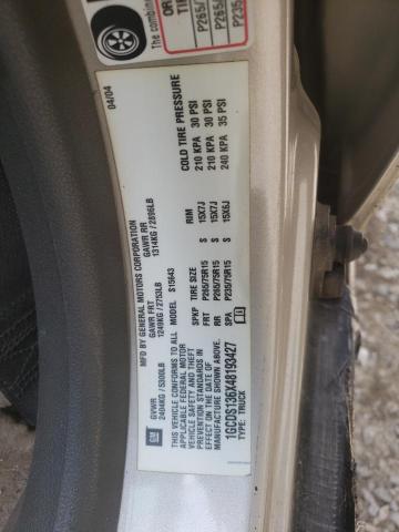 Photo 10 from auction – 2004 CHEVROLET COLORADO with VIN 1GCDS136X48193427