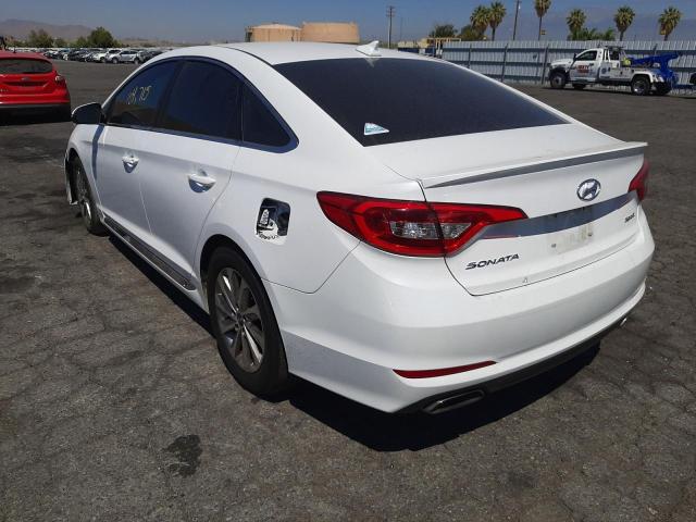 Photo 3 from auction – 2017 HYUNDAI SONATA SPO with VIN 5NPE34AF6HH550776