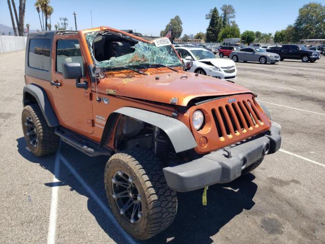 JEEP WRANGLER S 2010 with VIN 1J4AA2D19AL217962 - Photo from auction