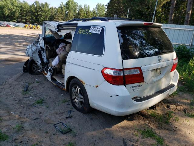Photo 3 from auction – 2007 HONDA ODYSSEY EX with VIN 5FNRL38627B429807