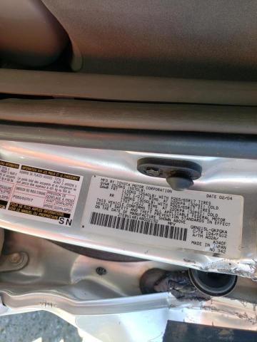 Photo 10 from auction – 2004 TOYOTA 4RUNNER SR with VIN JTEBU14R148022152
