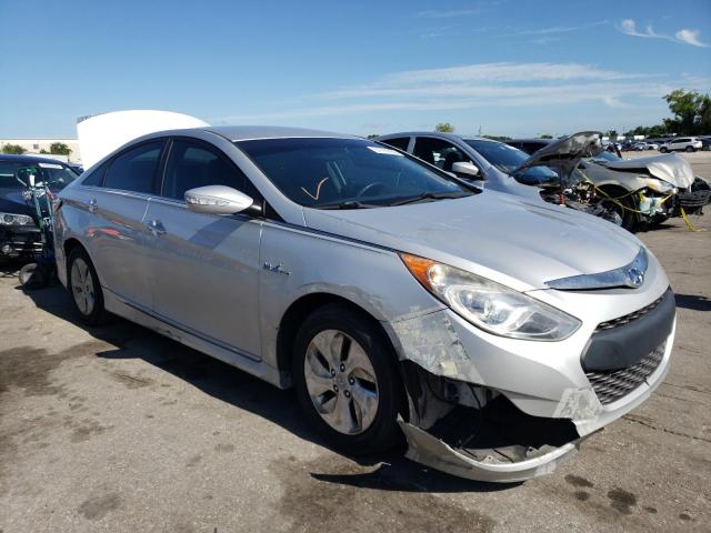 HYUNDAI SONATA HYB 2015 with VIN KMHEC4A49FA125535 - Photo from auction