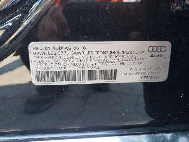 Photo 10 from auction – 2011 AUDI A8 QUATTRO with VIN WAUAVAFD8BN000918
