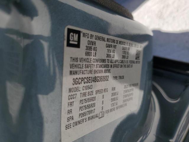 Photo 10 from auction – 2011 CHEVROLET SILVERADO with VIN 3GCPCSE04BG360932