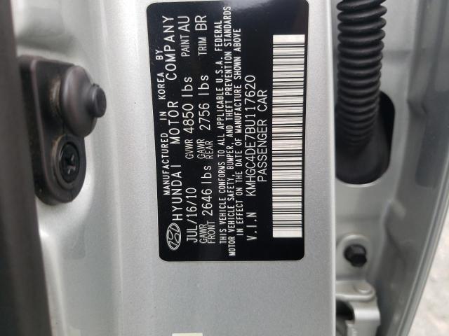 Photo 10 from auction – 2011 HYUNDAI GENESIS 3. with VIN KMHGC4DE7BU117620