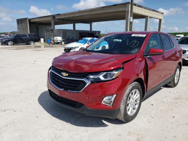 Photo 2 from auction – 2020 CHEVROLET EQUINOX LT with VIN 3GNAXJEV6LS539379