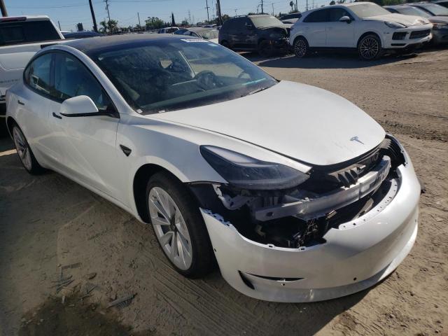 TESLA MODEL 3 2022 with VIN 5YJ3E1EA4NF186835 - Photo from auction
