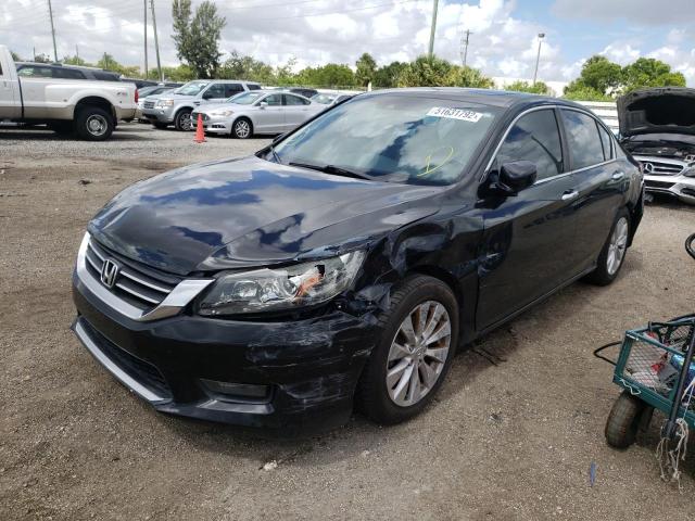 Photo 2 from auction – 2014 HONDA ACCORD EXL with VIN 1HGCR2F83EA047487