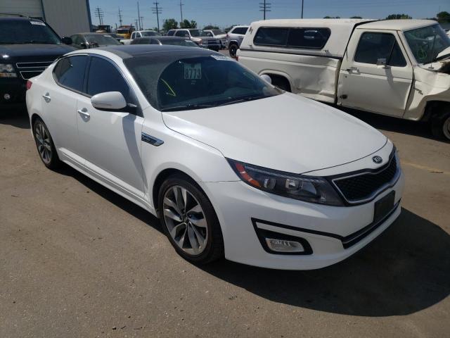 KIA OPTIMA SX 2015 مع رقم تعريف المركبة 5XXGR4A64FG368980 - صورة من المزاد