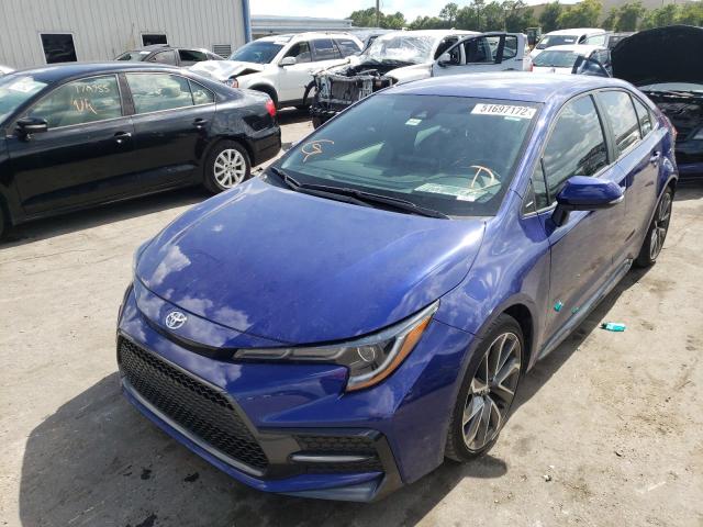 Photo 2 from auction – 2021 TOYOTA COROLLA SE with VIN 5YFS4MCE5MP093511
