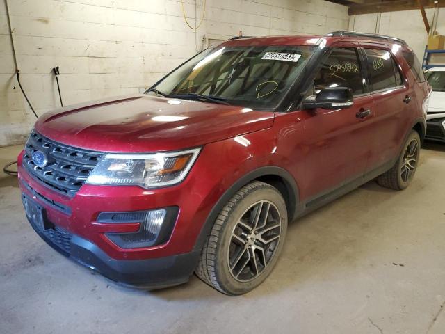 Photo 2 from auction – 2016 FORD EXPLORER S with VIN 1FM5K8GT3GGA13630