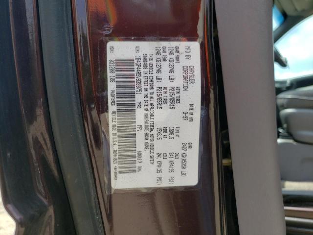 Photo 10 from auction – 1997 DODGE GRAND CARA with VIN 1B4GP44R5VB399751