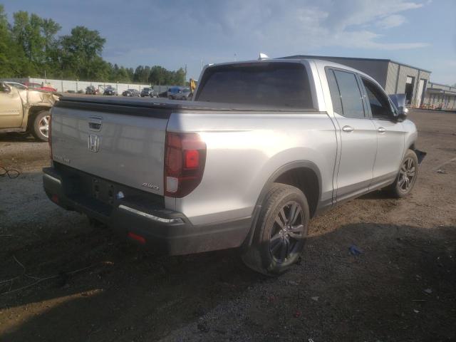 Photo 4 from auction – 2020 HONDA RIDGELINE with VIN 5FPYK3F11LB017613