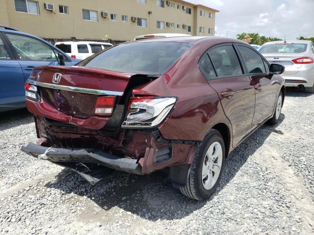Photo 4 from auction – 2015 HONDA CIVIC LX with VIN 19XFB2F5XFE117622
