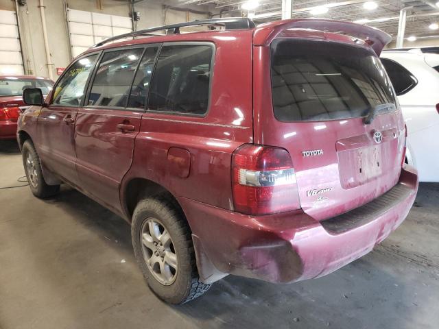 Photo 3 from auction – 2007 TOYOTA HIGHLANDER with VIN JTEHP21A470229482