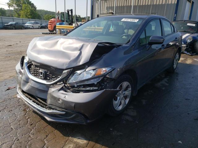 Photo 2 from auction – 2015 HONDA CIVIC LX with VIN 19XFB2F58FE111804