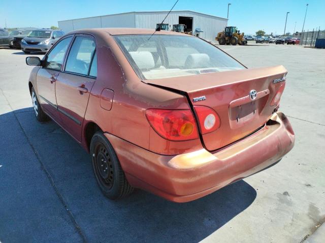 Photo 3 from auction – 2004 TOYOTA COROLLA CE with VIN 1NXBR32E64Z254945