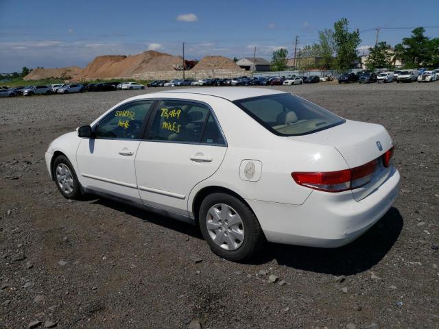 Photo 3 from auction – 2004 HONDA ACCORD LX with VIN 1HGCM56334A129173
