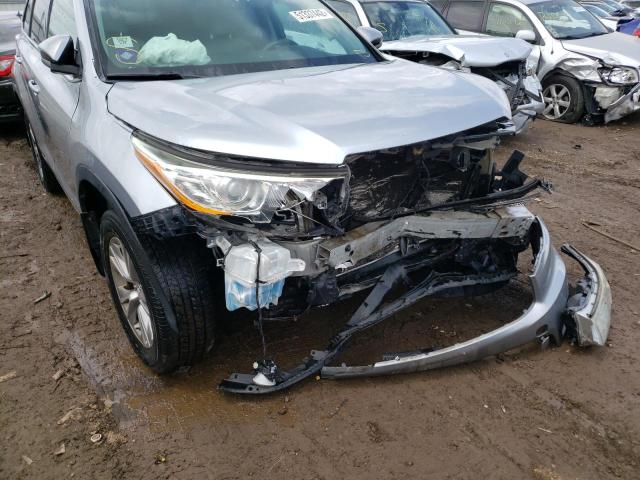Photo 9 from auction – 2014 TOYOTA HIGHLANDER with VIN 5TDJKRFH5ES059890