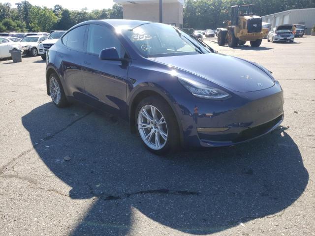 TESLA MODEL Y 2022 with VIN 7SAYGAEE1NF312963 - Photo from auction