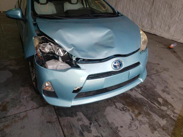 Photo 9 from auction – 2014 TOYOTA PRIUS C with VIN JTDKDTB33E1062564