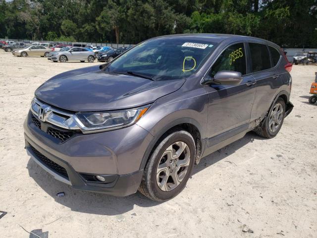 Photo 2 from auction – 2018 HONDA CR-V EX with VIN 7FARW1H58JE039809