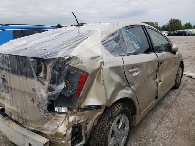 Photo 9 from auction – 2010 TOYOTA PRIUS with VIN JTDKN3DU3A0110485