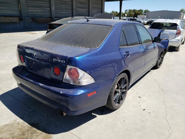 Photo 4 from auction – 2001 LEXUS IS 300 with VIN JTHBD182510023508