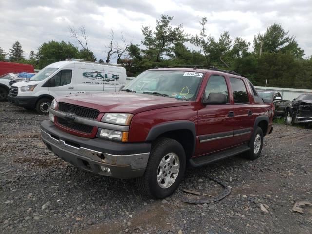 Photo 2 from auction – 2004 CHEVROLET AVALANCHE with VIN 3GNEK12T04G207137