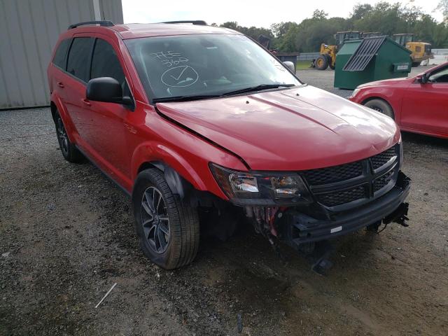 DODGE JOURNEY SE 2018 with VIN 3C4PDCAB2JT497237 - Photo from auction