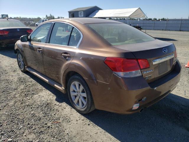 Photo 3 from auction – 2011 SUBARU LEGACY 2.5 with VIN 4S3BMBG66B3219324