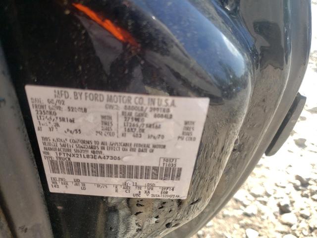 Photo 10 from auction – 2003 FORD F250 SUPER with VIN 1FTNX21L83EA47306