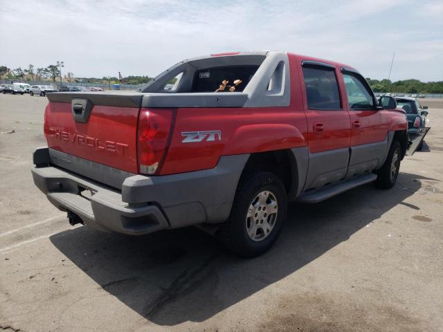 Photo 4 from auction – 2002 CHEVROLET AVALANCHE with VIN 3GNEK13TX2G308973
