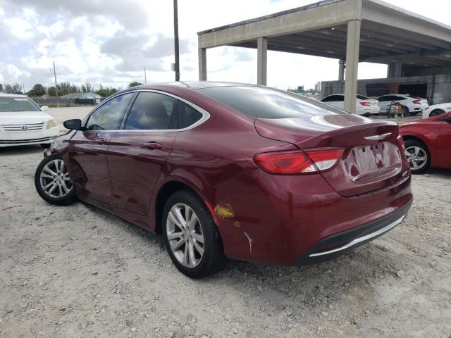 Photo 3 from auction – 2015 CHRYSLER 200 LIMITE with VIN 1C3CCCAB8FN698475
