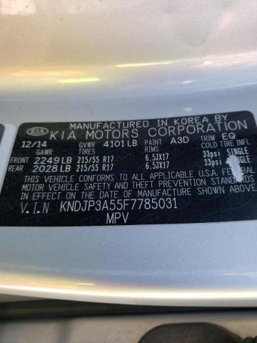Photo 10 from auction – 2015 KIA SOUL + with VIN KNDJP3A55F7785031