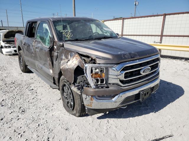 FORD F150 SUPER 2021 with VIN 1FTFW1E50MFC29512 - Photo from auction