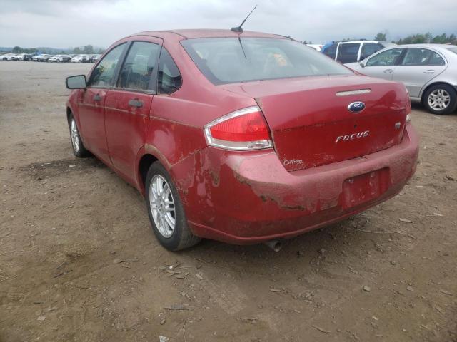 Photo 3 from auction – 2009 FORD FOCUS SE with VIN 1FAHP35N29W110438