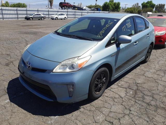 Photo 2 from auction – 2013 TOYOTA PRIUS with VIN JTDKN3DU3D5593788