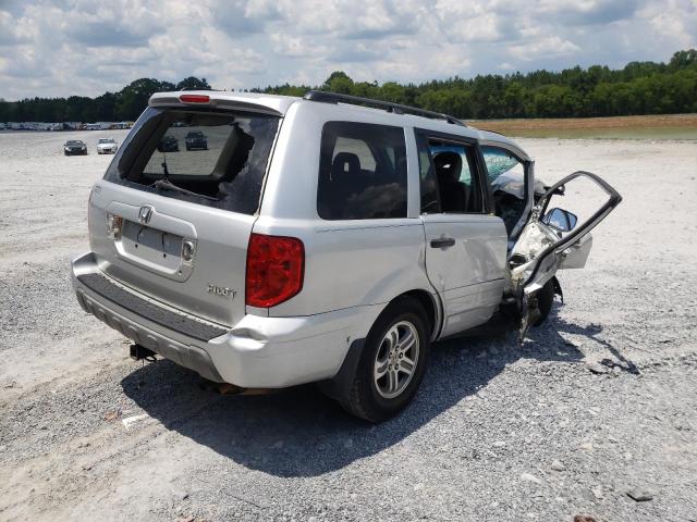 Photo 4 from auction – 2005 HONDA PILOT EXL with VIN 5FNYF18555B007591