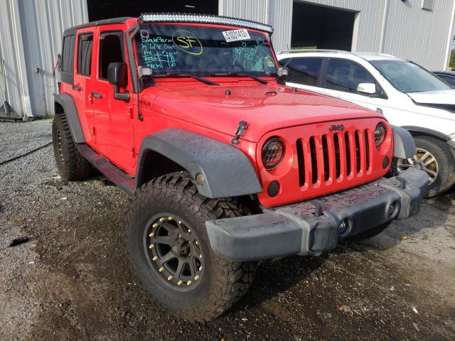 Photo 1 from auction – 2013 JEEP WRANGLER U with VIN 1C4BJWDG5DL559239