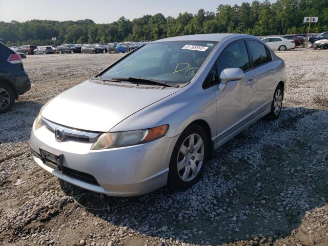 Photo 2 from auction – 2007 HONDA CIVIC LX with VIN 2HGFA15587H505096